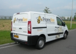 Promobee autobelettering Hoogeveen