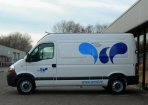 WMD renault master belettering