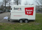 Aanhanger Huyskar reclame