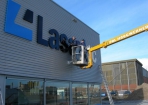 Lasaulec Leeuwarden gevelbelettering