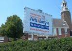 fiets4daagse reclame gemeente hoogeveen