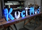 Kuci Muci lichtreclame LED