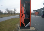 Jager motoren Hoogeveen reclamezuil