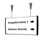 Indoorsigning hangend model